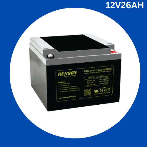 12V26AH-BLACK & GRAY